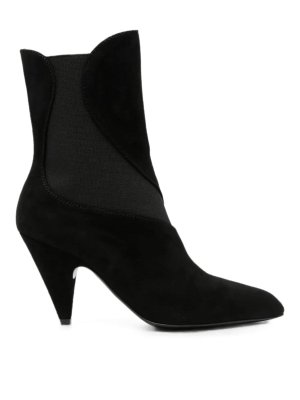 SERGIO ROSSI: boots - Ankle boots in suede