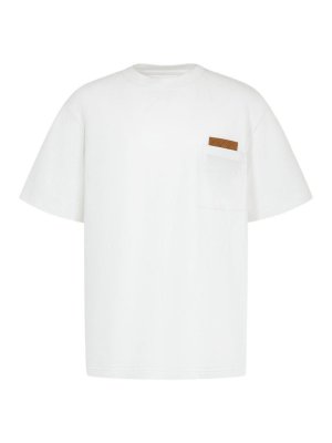 BOTTEGA VENETA: t-shirts - Pima cotton jersey T-shirt
