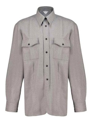 BOTTEGA VENETA: Camisas - Camisa - Negro