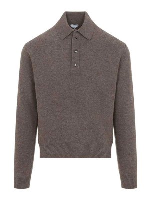 BOTTEGA VENETA: t-shirts - Classic cashmere knit sweater