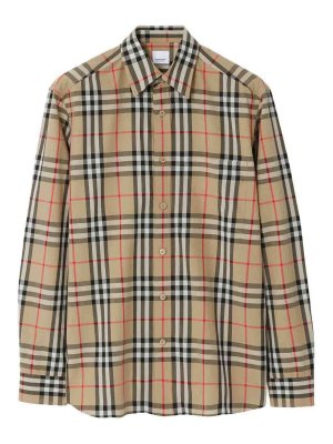 BURBERRY: Hemden - Hemd - Beige