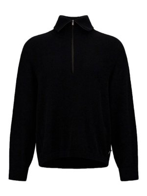 LAMINAR: crew necks - Soft wool high-neck jumper