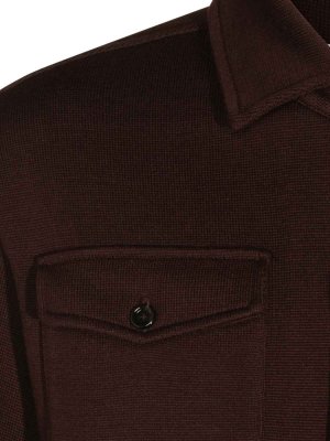LARDINI: blazers - Virgin wool shirt jacket
