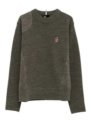MONCLER: クルーネック - クルーネック - グレー