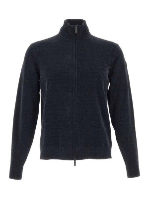 RRD Roberto Ricci Designs: crew necks - Velvet Full Zip chenille cardigan