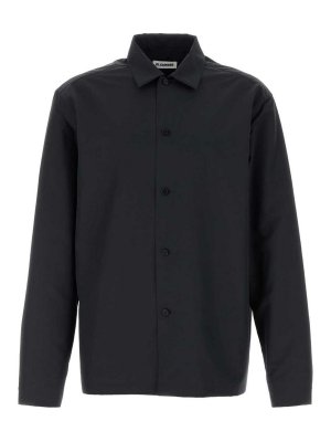 JIL SANDER: Hemden - Hemd - Schwarz