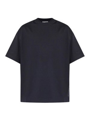 JIL SANDER: t-shirts - Boxy cotton T-shirt with logo