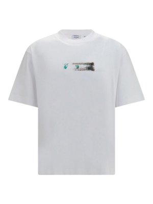 OFF-WHITE: Camisetas - Camiseta - Blanco