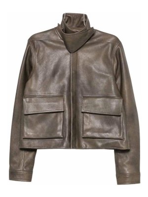 RICK OWENS: カジュアルジャケット - カジュアルジャケット - 黒