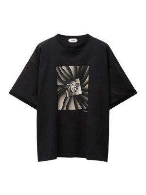VERSACE: T-shirts - T-Shirt - Noir