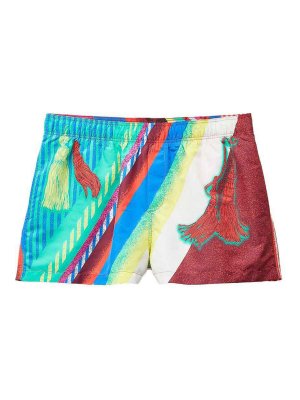 VERSACE: Shorts - Shorts - Rosado