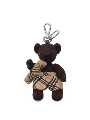 BURBERRY: Cases & Covers - Thomas Bear wool charm