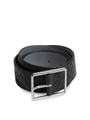 BOTTEGA VENETA: belts - Intrecciato Piccolo leather belt