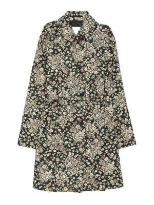 DRIES VAN NOTEN: ロングコート - ロングコート - 黒