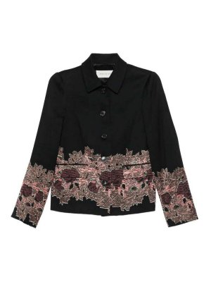 DRIES VAN NOTEN: giacche blazer - Blazer Bettsy jacquard floreale