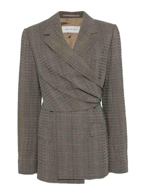 DRIES VAN NOTEN: giacche casual - Giacca Beline in tweed di lana