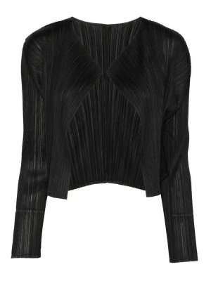 PLEATS PLEASE ISSEY MIYAKE: cardigan - Cardigan Monthly Colors plissettato