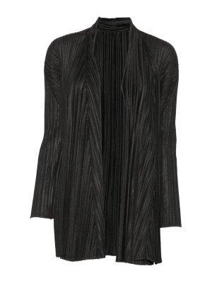 PLEATS PLEASE ISSEY MIYAKE: cardigan - Cardigan Mellow Pleats plissettato