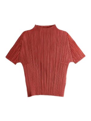 PLEATS PLEASE ISSEY MIYAKE: Tops & Débardeurs - Top - Rouge