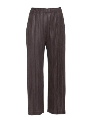 PLEATS PLEASE ISSEY MIYAKE: Pantalones casual - Pantalón Casual - Bronce