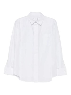 Sacai: Camisas - Camisa - Blanco