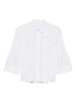 Sacai: Camisas - Camisa - Blanco