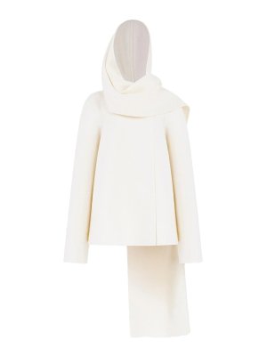 Alaïa: Abrigos largos - Abrigo Largo - Blanco