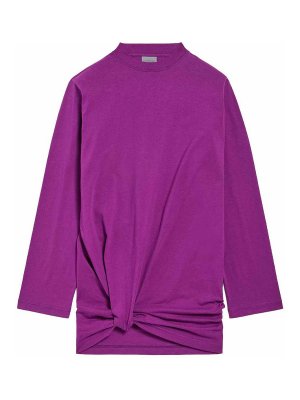 BALENCIAGA: T-shirts - T-Shirt - Rosa