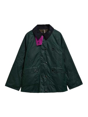 BARBOUR: casual jackets - Paul Smith x Barbour Spey long waxed jacket