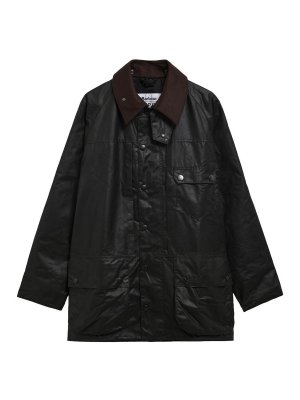 BARBOUR: casual jackets - Barbour x A.P.C. Beaufort waxed jacket