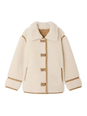 Bonpoint: long coats - Manya faux leather coat