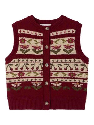 Bonpoint: Cardigans - Cardigan - Rot
