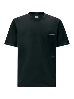 C.P. COMPANY: t-shirts - Metropolis Series jersey back-print T-shirt