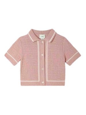 Fendi Jr: Chemises - Chemise - Rose