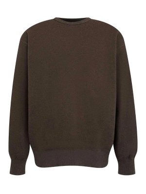 Maison Margiela: Sweatshirts und Pullover - Sweatshirt - Braun