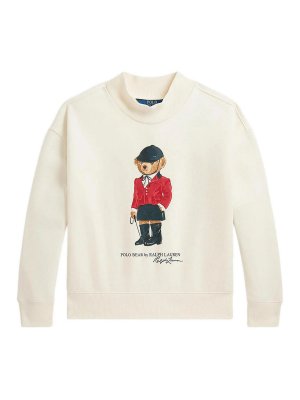 RALPH LAUREN: Sweatshirts & Sweaters - Boxy Polo Bear sweatshirt