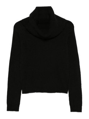 ROBERTO COLLINA: Suéteres con cuello pico - Suéter Cuello Redondo - Negro