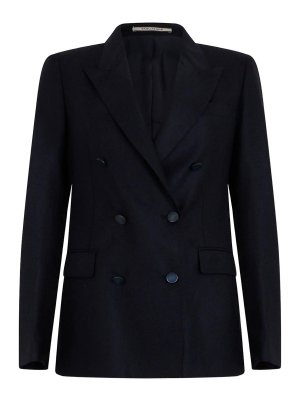 TAGLIATORE: blazers - Parigi wool cashmere double-breasted blazer