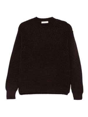 ZANONE: Pull col rond - Pull Col Rond - Marron
