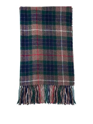 BARACUTA: sciarpe e foulard - Sciarpa in misto lana motivo tartan