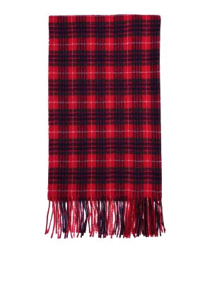 BARACUTA: sciarpe e foulard - Sciarpa in misto lana motivo tartan