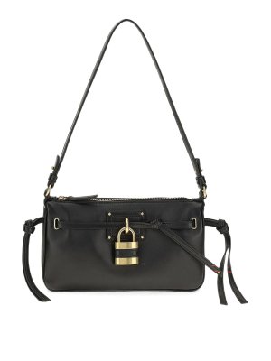CHLOE': cross body bags - Mini Paddington Sling soft leather pouch