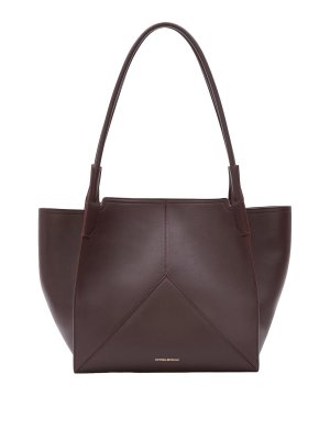 VICTORIA BECKHAM: shopper - Borsa tote victoria in morbida pelle