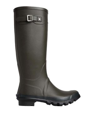 BARBOUR: boots - Barbour x A.P.C. Wellington rubber boots
