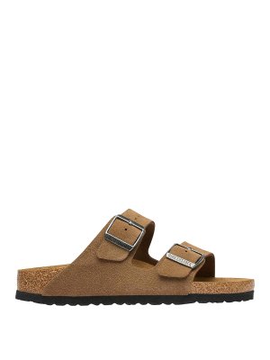 BIRKENSTOCK: sandals - Arizona suede sandals