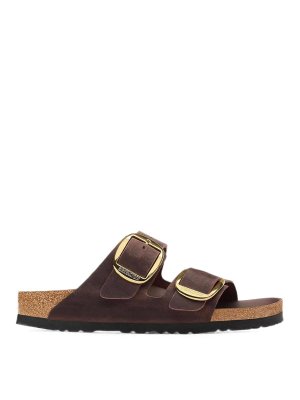 BIRKENSTOCK: sandali - Sandali Arizona Big Buckle in nubuck