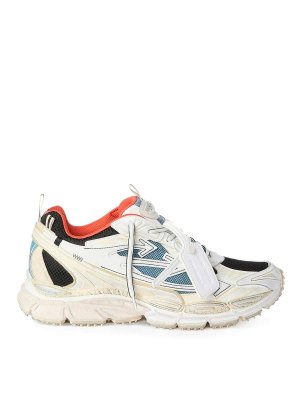 OFF-WHITE: trainers - Be Right Back worn-out effect sneakers