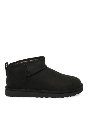 UGG: boots - Classic Ultra Mini nubuck boots