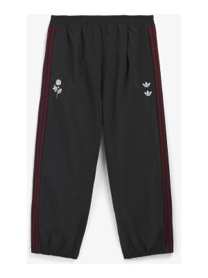 Adidas Originals: tracksuit bottoms - Black wide-leg track trousers