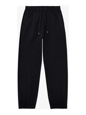 DIESEL: tracksuit bottoms - Black drawstring joggers